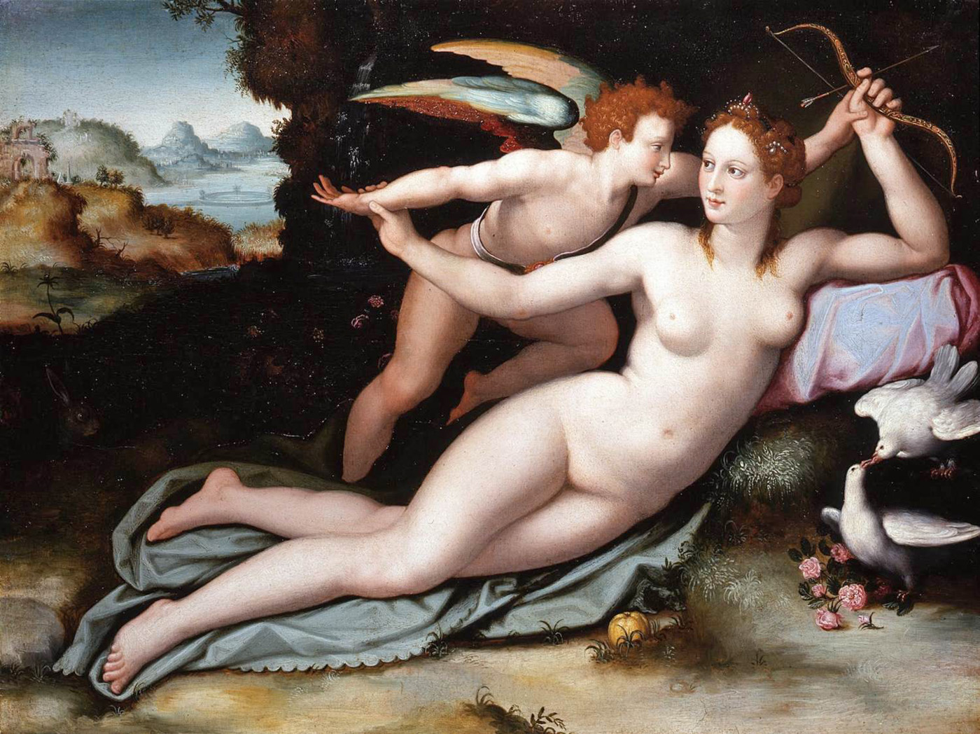 venus and cupid